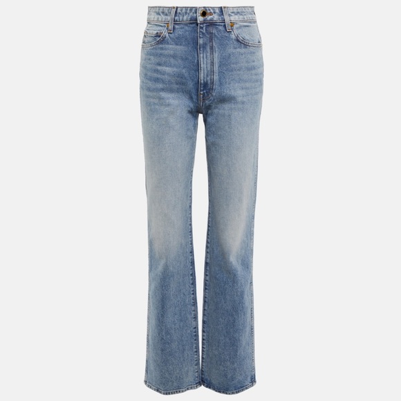 KHAITE Danielle high-rise straight jeans Size 29 - Picture 5 of 12